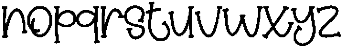 Simplicity Christmas Regular otf (400) Font LOWERCASE