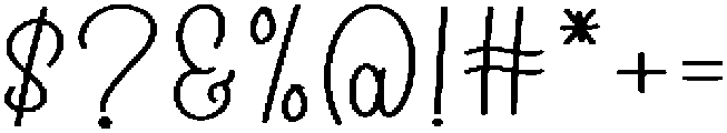 Simplicity Regular otf (400) Font OTHER CHARS