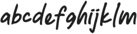 Simpline otf (400) Font LOWERCASE