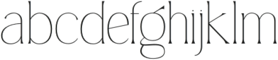 Simply Conception Thin otf (100) Font LOWERCASE