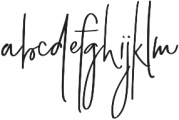 Simply Stylish Signature otf (400) Font UPPERCASE