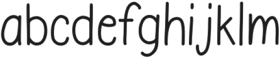 SimplyHandyOne-BRD Regular otf (400) Font LOWERCASE