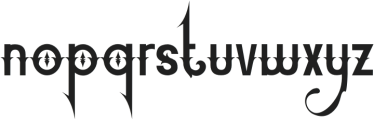 Simposiuf otf (400) Font LOWERCASE