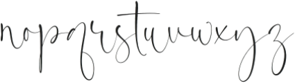 Simptown Boutique otf (400) Font LOWERCASE