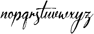Simsalty Barthilon otf (400) Font LOWERCASE