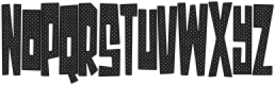 Simulacrum Halftone otf (400) Font LOWERCASE