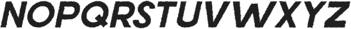 Sinadey Rough Italic otf (400) Font UPPERCASE