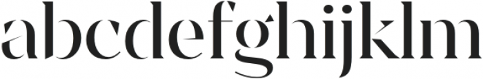 Sincerity Stencil Regular otf (400) Font LOWERCASE