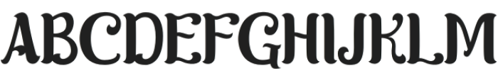 Sinclair Regular otf (400) Font UPPERCASE