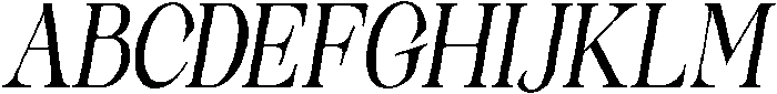 SinclairProObsession-BoldIta otf (700) Font