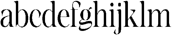 SinclairProObsession-Regular otf (400) Font LOWERCASE