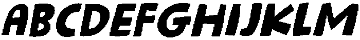 Sing My Song Italic otf (400) Font UPPERCASE