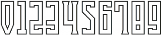 Singa Serif OL Medium otf (500) Font OTHER CHARS