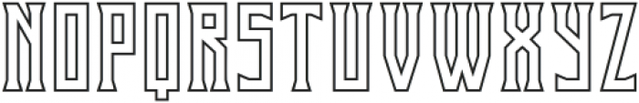 Singa Serif OL Medium otf (500) Font UPPERCASE