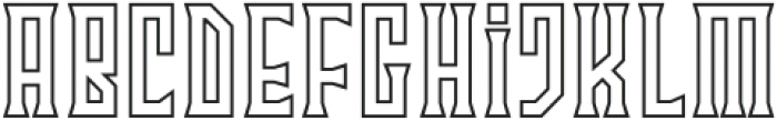 Singa Serif OL Medium otf (500) Font LOWERCASE