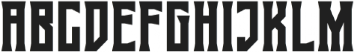 SingaSerif-Black otf (900) Font UPPERCASE