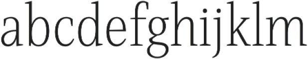 Singel Light otf (300) Font LOWERCASE