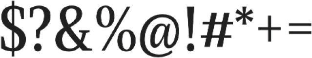 Singel SemiBold otf (600) Font OTHER CHARS