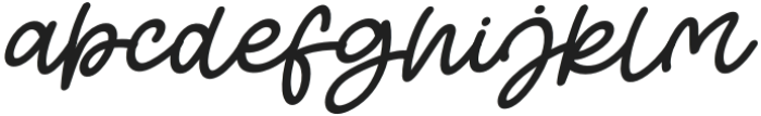 Singer Story Italic Regular otf (400) Font LOWERCASE