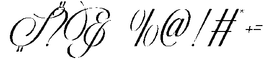 SinghaPrestige-Script otf (400) Font OTHER CHARS