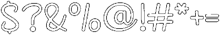 Single Child Regular otf (400) Font OTHER CHARS