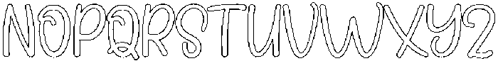 Single Child Regular otf (400) Font UPPERCASE
