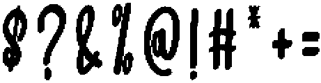 Single Chubby Regular otf (400) Font OTHER CHARS