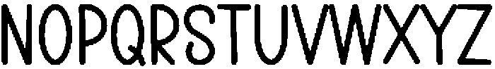 Single Line Regular otf (400) Font UPPERCASE