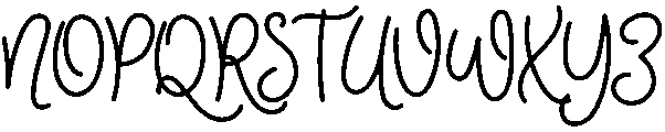Single Regular otf (400) Font UPPERCASE