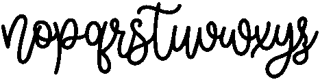 Single Regular otf (400) Font LOWERCASE