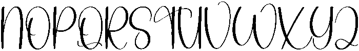 Single Regular otf (400) Font UPPERCASE