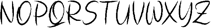 Single Whimney otf (400) Font UPPERCASE