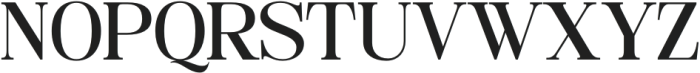 Singlest Regular otf (400) Font UPPERCASE