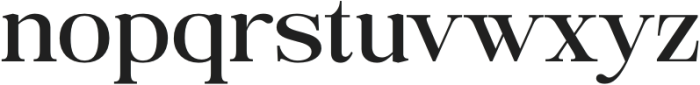 Singlest Regular otf (400) Font LOWERCASE