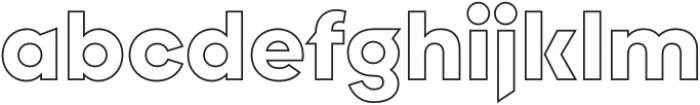 Singolare Layers One otf (400) Font LOWERCASE