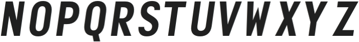 Singularity Italic otf (400) Font UPPERCASE