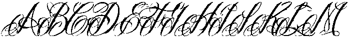 Sinister Regular otf (400) Font UPPERCASE