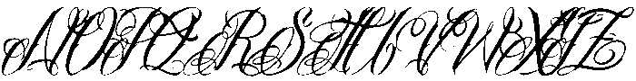Sinister Regular otf (400) Font UPPERCASE