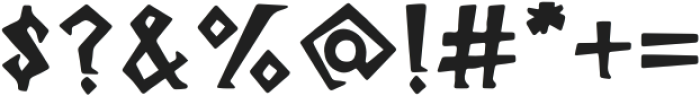 SinisterChapter-Regular otf (400) Font OTHER CHARS