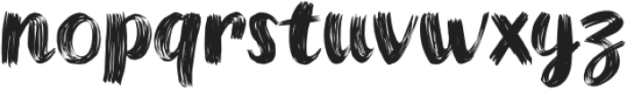 SinisterStrokes-Regular otf (400) Font LOWERCASE
