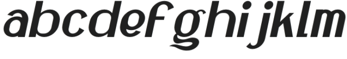 Sinkonk Italic otf (400) Font LOWERCASE