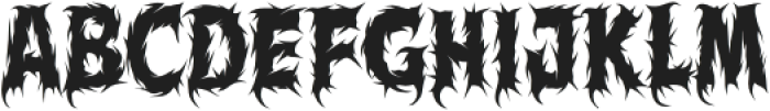 SinnerDomination-Regular otf (400) Font LOWERCASE