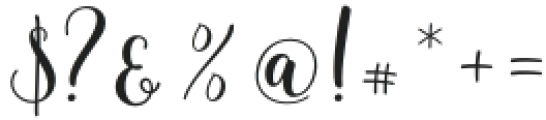 Sira Script Regular otf (400) Font OTHER CHARS