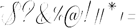 Sirclair Miwareta otf (400) Font OTHER CHARS