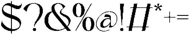 Sirelia otf (400) Font OTHER CHARS