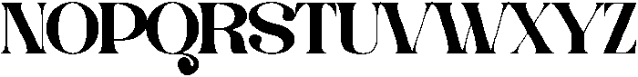 Siren otf (400) Font UPPERCASE