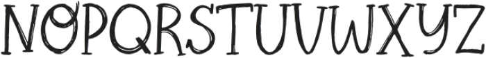 Sista Planteria Serif otf (400) Font UPPERCASE