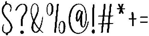 Sister Dancing Regular otf (400) Font OTHER CHARS