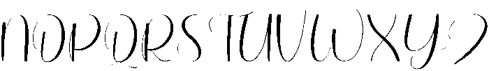 Sister Dancing Regular otf (400) Font UPPERCASE