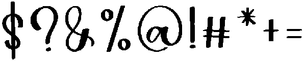 Sister Regular otf (400) Font OTHER CHARS